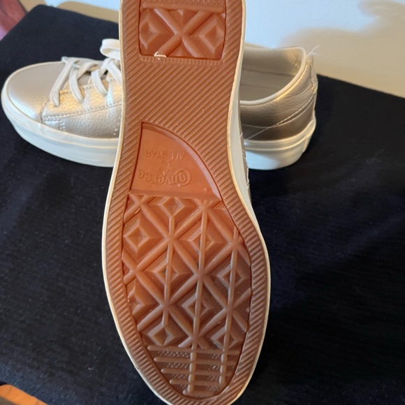 Converse Metallic Gold Sneakers - Picture 3 of 3